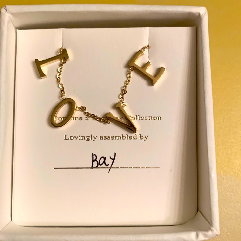 Noonday Collection Love necklace